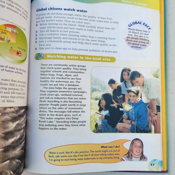 Improving the Quality of Life Global Citizenship Hardcover Book by Susan Watson - Picture 5 of 11